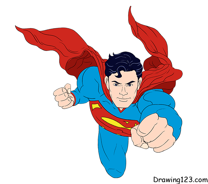 How to Draw a Superhero - Easy Drawing Tutorial For Kids