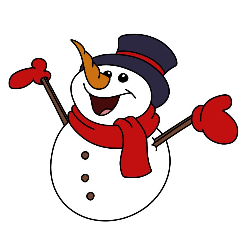 How to Draw a Snowman