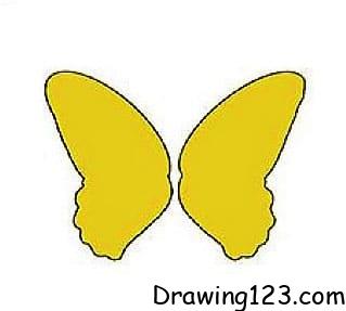 Butterfly Drawing Idea 11