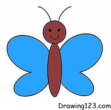 Butterfly Drawing Idea 21