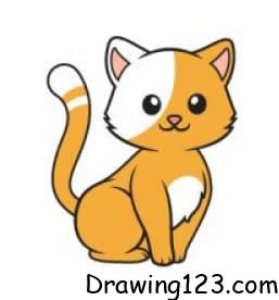 Cat Drawing Idea 12