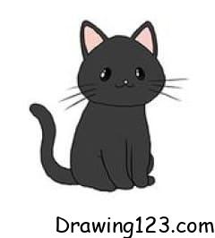 Cat Drawing Idea 17