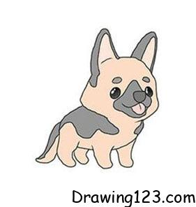 Dog Drawing Idea 12