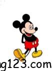 Mickey Mouse Drawing Idea 8