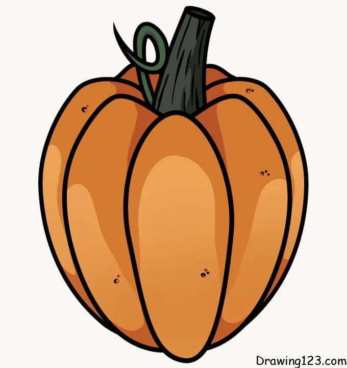 Pumpkin-drawing-step-9