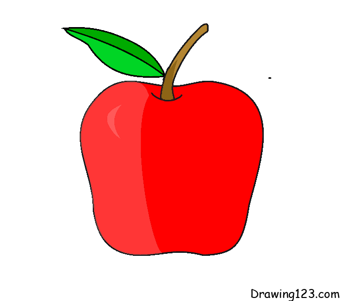 apple-drawing-step-9