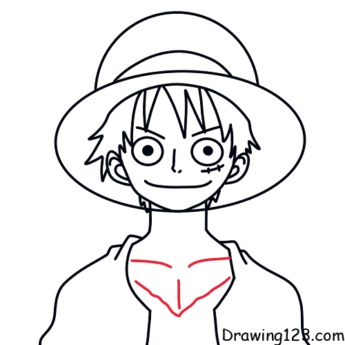One piece - Monkey D Luffy | Mugiwara's leader, this drawing… | Flickr