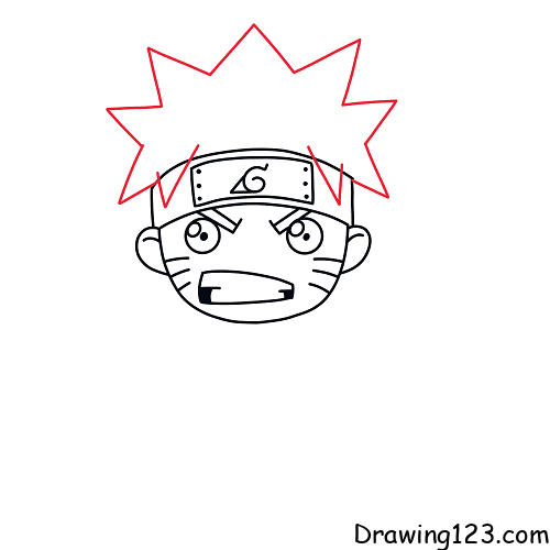 How to draw Naruto  Chibi Drawings  step by step tutorials