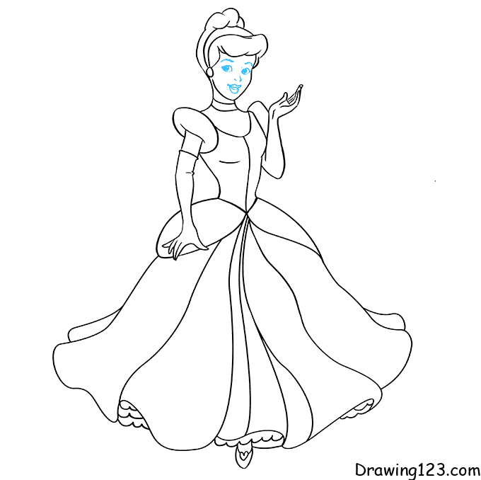 Cinderella Coloring Pages - Free Printable Coloring Pages for Kids