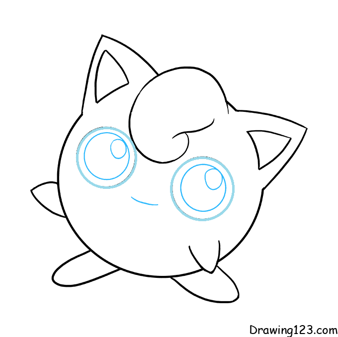 How to Draw Jigglypuff  Easy Drawing Art
