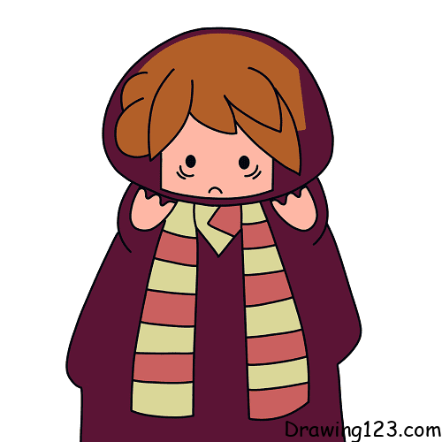 Ron-Weasley-drawing-step-10