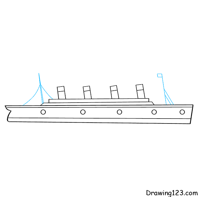 Easy Guides On Twitter Ahdrawing A Beautiful  Simple Pirate Ship Drawing  HD Png Download  1200x8495164348  PngFind