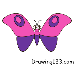 drawing-Butterfly-step-6