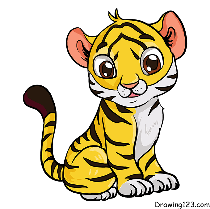 tiger-drawing-step-8
