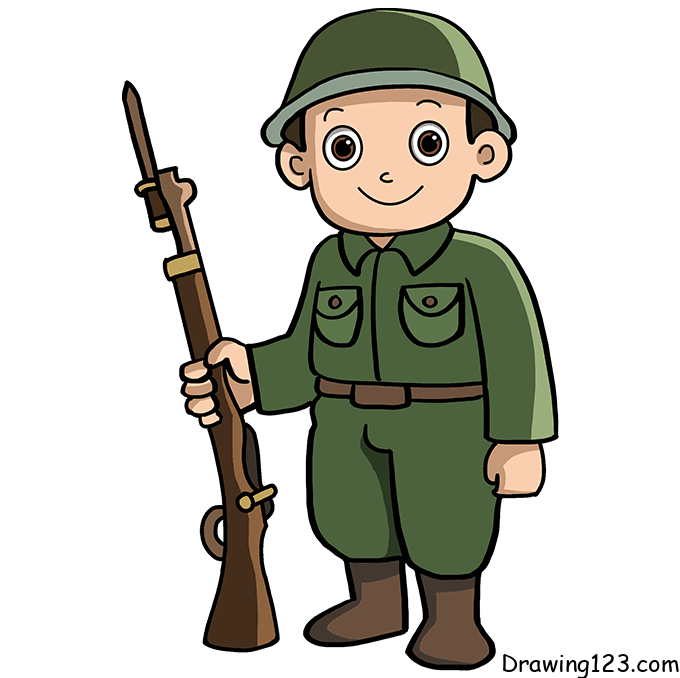 Army-Uncle-drawing-step-11