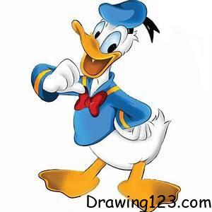 Donald-Duck-drawing-step-11