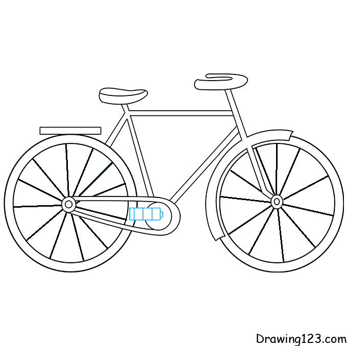 Simple Sketch Icon of Bicycle with Speed Line. Vector Stock Vector -  Illustration of bicycle, hand: 115630811