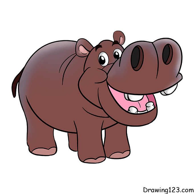 hippopotamus-drawing-step-10
