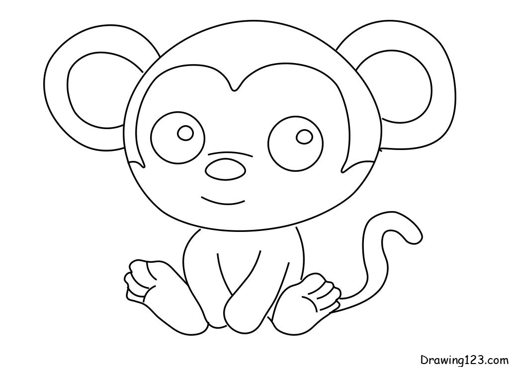 monkey-drawing-step-7