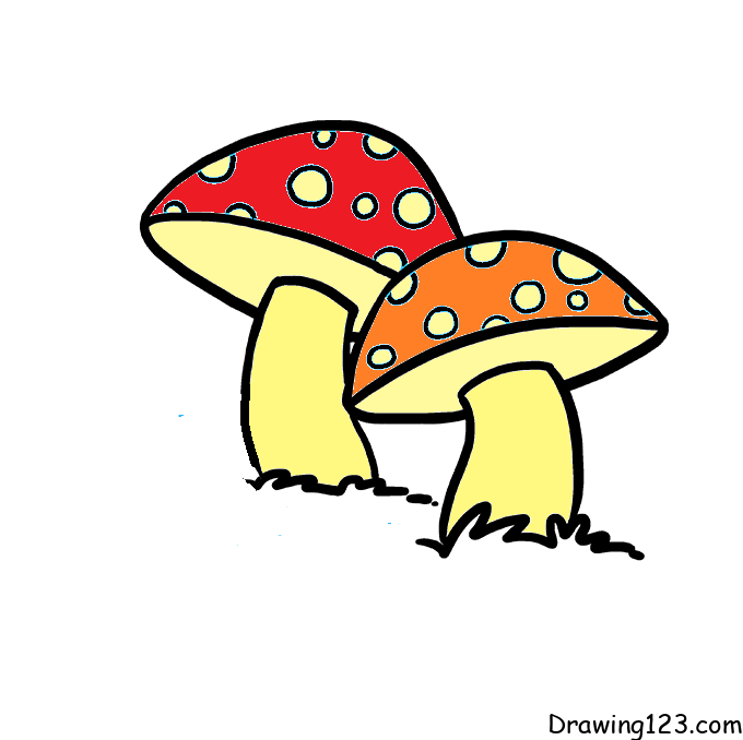 mushroom-drawing-step-8