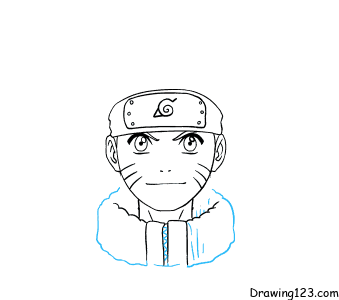 how to draw Naruto, Naruto drawing