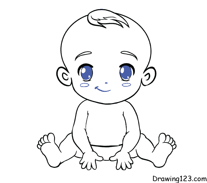 How to Draw a Baby - Really Easy Drawing Tutorial