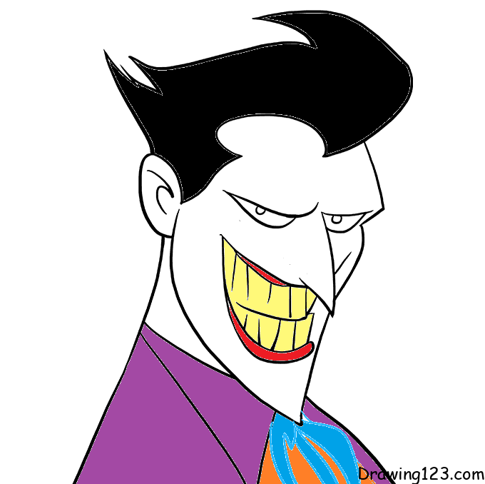 Joker-drawing-step-9