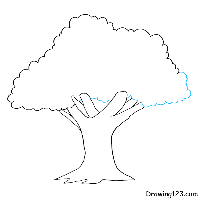 How to Draw a Tree - How to Draw Easy-saigonsouth.com.vn