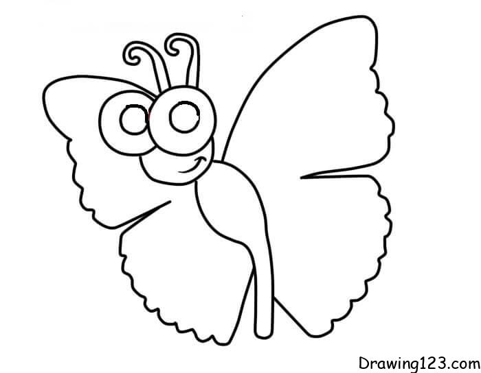 butterfly-drawing-step-6