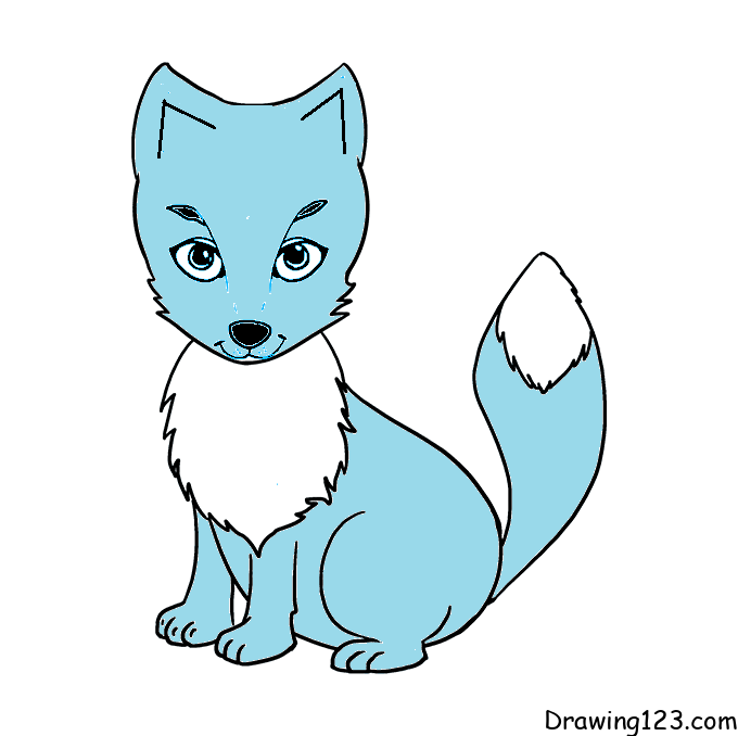 fox-drawing-step-9