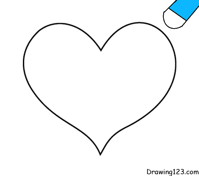 Realistic Heart Drawing - Etsy Canada-saigonsouth.com.vn
