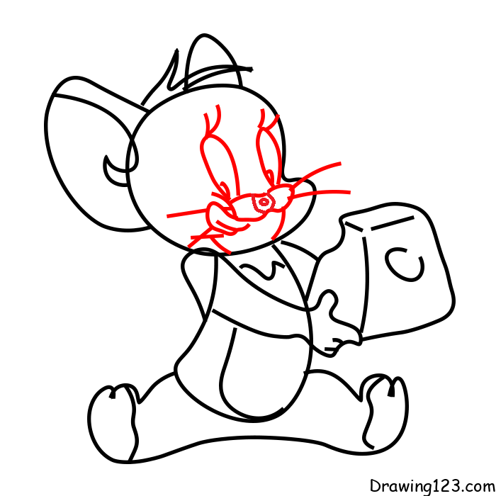 Tom and Jerry Colouring Page - Etsy