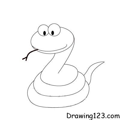snake-drawing-step-7