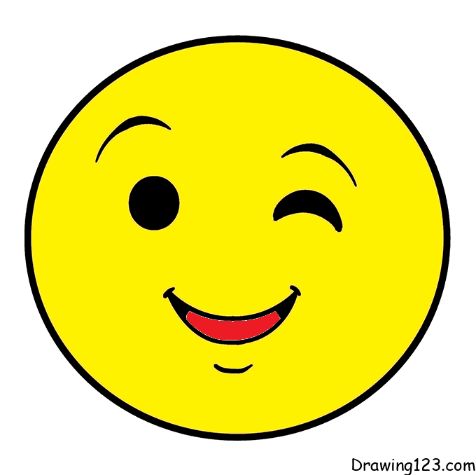 winking-emoticon-drawing-step-5