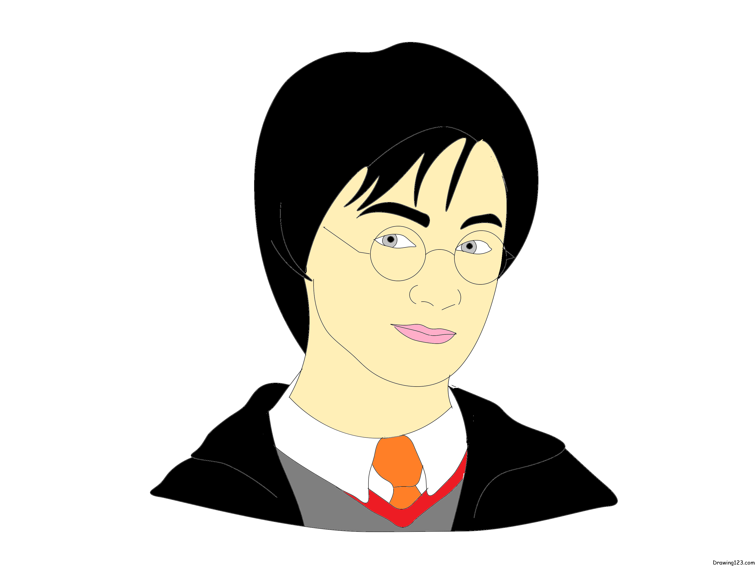 Harry-potter-drawing-step-8