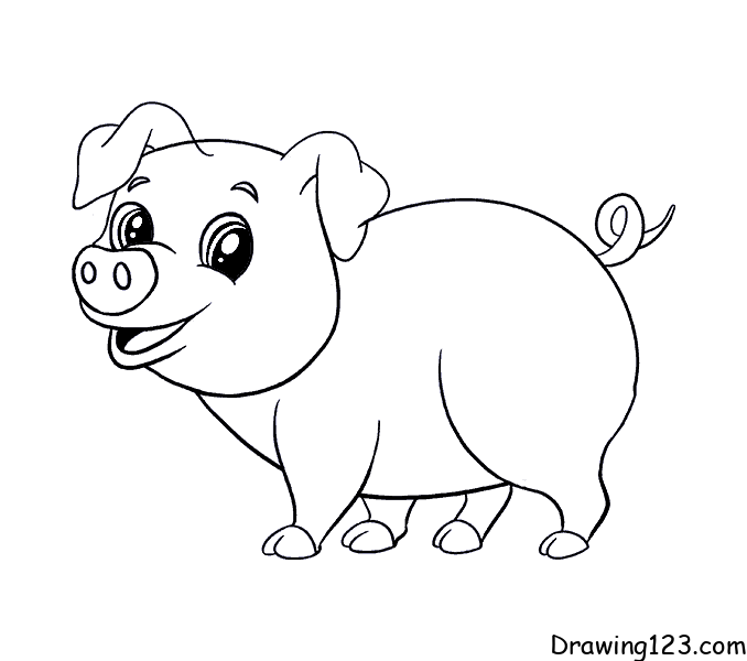 pig-drawing-step-10
