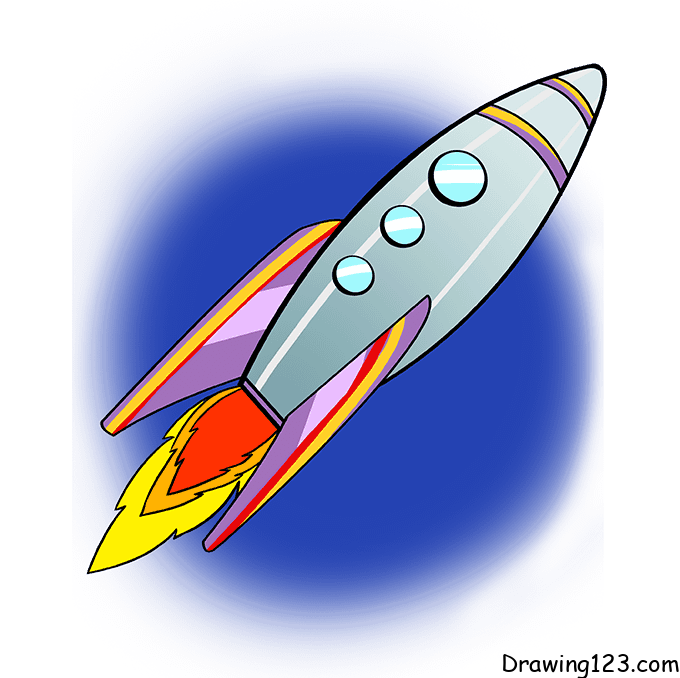 Rocket-drawing-step-6
