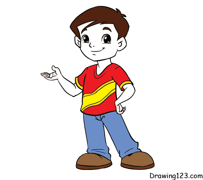 Boy-drawing-step-10