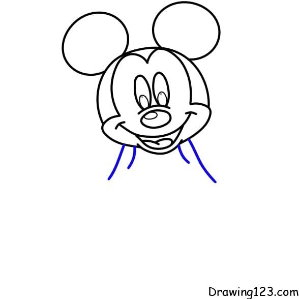 Minnie Mouse illustration, Minnie Mouse Mickey Mouse Drawing, mickey mouse,  face, food, heroes png | PNGWing