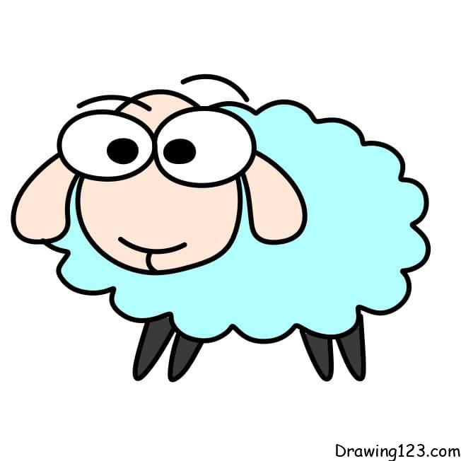 Drawing-sheep-step8-2