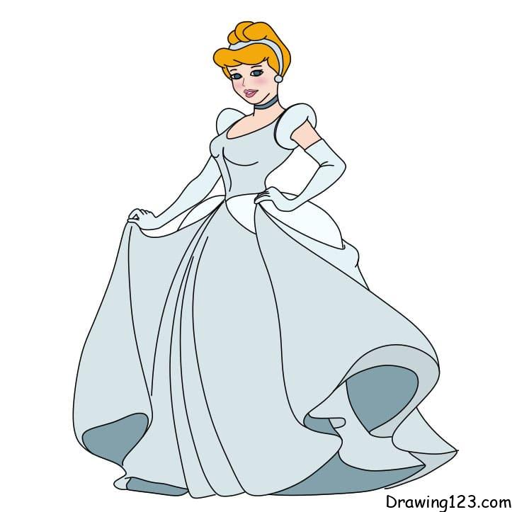 drawing-Cinderella-step15