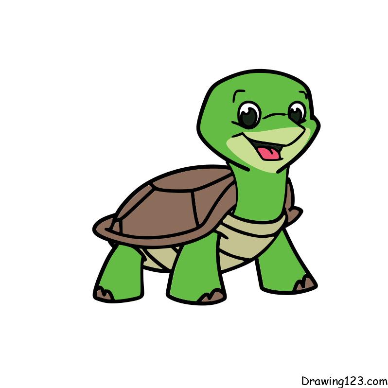 drawing-turtle-step-8