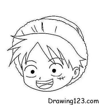 Luffy Drawing Idea 16