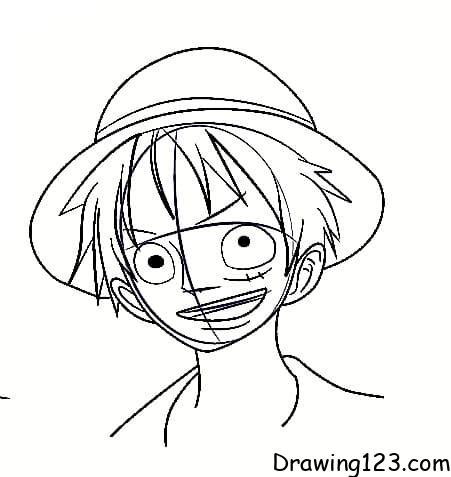 Luffy Drawing Idea 19