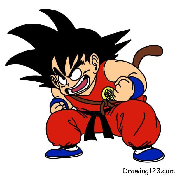 desenhando-Son-Goku-passo16