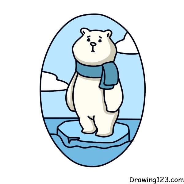 draw-polar-bear-step11