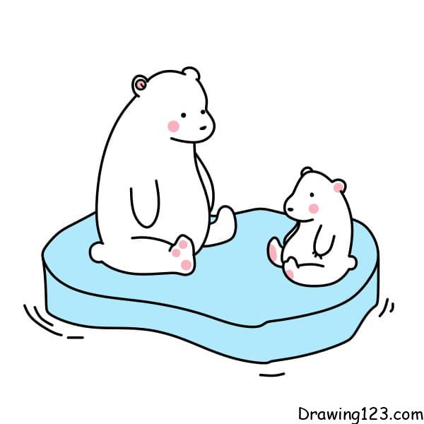 draw-polar-bear-step15