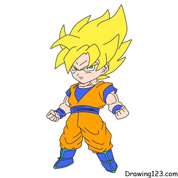 drawing-Son-Goku-step-13-2