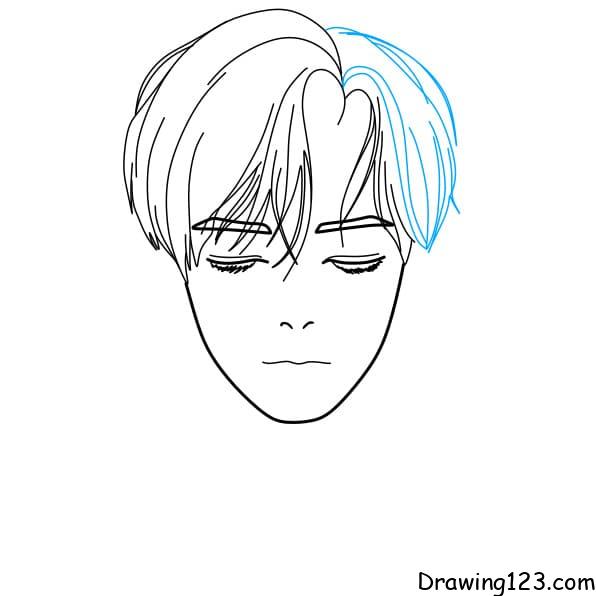 How to Draw! Boy Hair!-- 