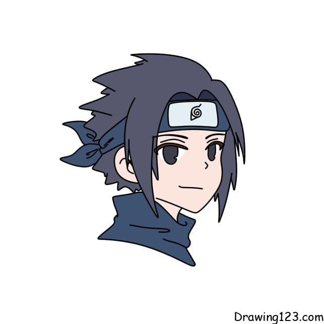 Drawing-Sasuke-Step-10-1